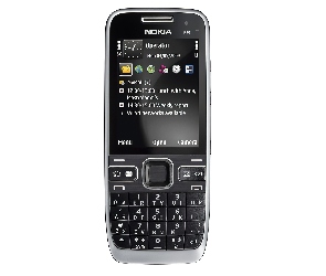 Czarna, Przód, Nokia E55