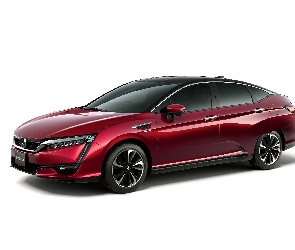 Czerwona, 2015, Honda Clarity Fuel Cell FCV