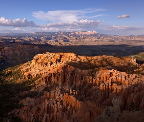 Stan Utah, Kanion, Skały, Park Narodowy Bryce Canyon, Stany Zjednoczone