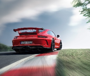 Czerwone, 2018, Porsche 911 GT3