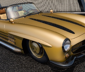 Mercedes Benz 300 SL Roadster, 1956, Zabytkowy