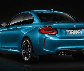 BMW M2 Coupe Long Beach Blue Metallic, 2016, Niebieskie