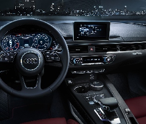 Audi A5 Sportback, Wnętrze, 2017