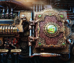 Książka, Fantasy, Maszyna