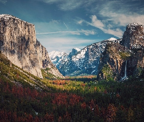 Stan Kalifornia, Góry, Dolina Yosemite Valley, Park Narodowy Yosemite, Stany Zjednoczone