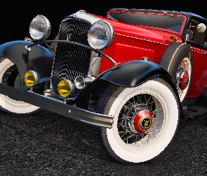 Zabytkowy, 1932, Ford Coupe Deluxe