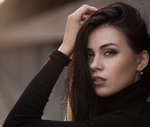 Twarz, Modelka, Kobieta