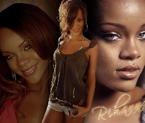 Robyn Rihanna Fenty, Usta, Oczy, Duże