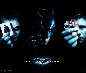 Batman Dark Knight, batman, karta, Joker