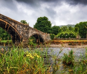 Llanrwst, Dom, Rzeka Conwy, Most, Walia