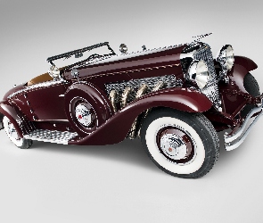 Zabytkowy, 1935, Duesenberg Model SJ Convertible Coupe