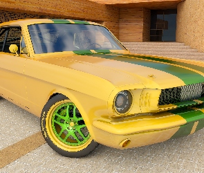 Samochód, 1965, Ford Mustang GT Coupe