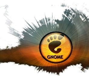 Gnome, grafika, stopa, oko