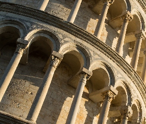 Architektura, Krzywa Wieża w Pizie, Włochy, Piza