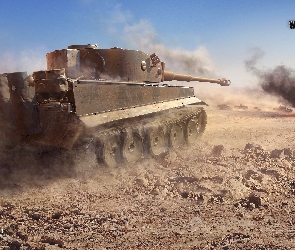 Tiger 131, Czołg, Gra, World of Tanks