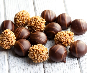Czekoladki, Deski, Pralinki