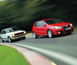 Golf 1, GTI, Golf 5