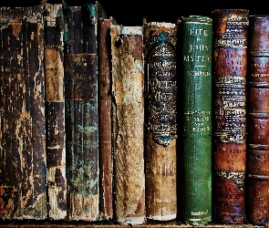 Stare, Książki, Zniszczone