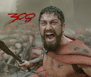 Gerard Butler, trupy, 300, miecz