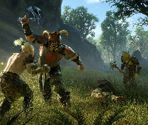 Middle-earth : Shadow of War, Orkowie, Walka, Śródziemie : Cień wojny