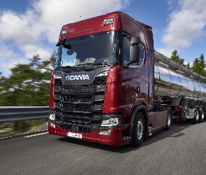 Ciężarówka, 2017, Scania V8 S650