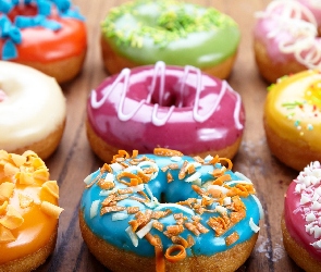 Donuty, Lukier, Pączki