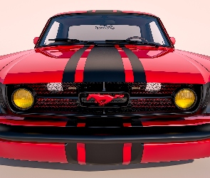 Zabytkowy, 1965, Mustang GT Coupe