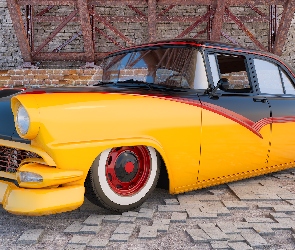 Bok, 1956, Zabytkowy, Ford Fairlane Town Sedan