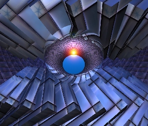 Światełko, Obiekt, Grafika 3D