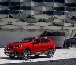 Czerwony, 2015, Renault Kadjar Crossover