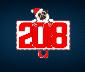 2018, Mops, Nowy Rok