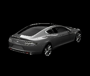 Tył, Grafika, Aston Martin Rapide