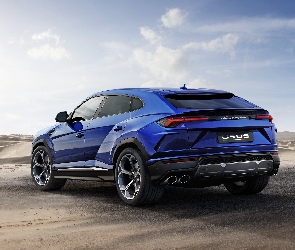 Niebieskie, 2018, SUV, Lamborghini Urus