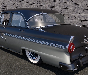 Ford Fairlane Town Sedan, Tył, 1956, Zabytkowy