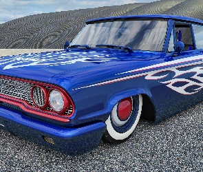 1963, Zabytkowy, Ford Galaxie 500
