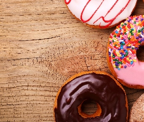 Pączki, Donuty, Lukrowane
