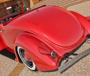 1936, Zabytkowy, Ford Roadster