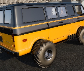 1967, Zabytkowy, Chevrolet Sport Van