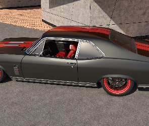 1969, Zabytkowy, Chevrolet Chevy Nova SS 396