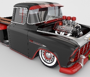 Chevrolet 3100 Custom, Zabytkowy, 1955