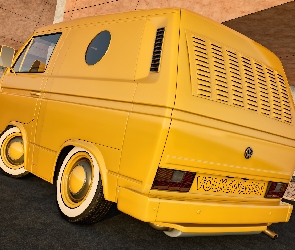 Volkswagen T3 Transporter, 3D
