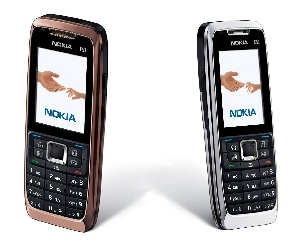Srebrny, Brązowy, Nokia E51