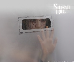 tło, oczy, Silent Hill, dłoń