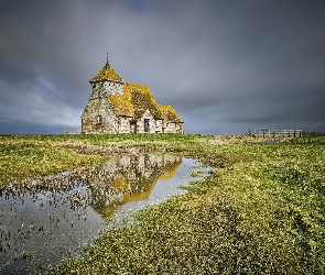 Kościół, Anglia, Moczary Romney, Bagna