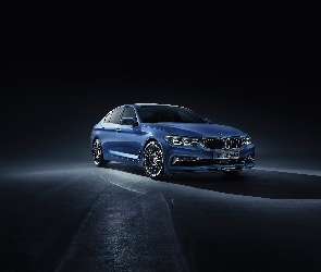 BMW M5 G30, Niebieskie