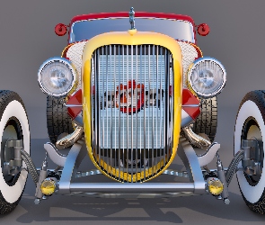 1934, Zabytkowy, Ford Street Rod