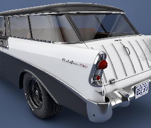 1956, Zabytkowy, Chevrolet Nomad
