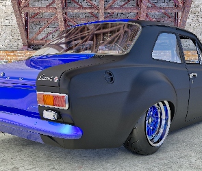 1973, Tył, Ford Escort RS1600