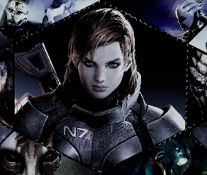 Trylogia, Thane Krios, Kasumi Goto, Urdnot Wrex, Mass Effect, Komandor Shepard, Liara TSoni, Garrus Vakarian, Tali Zorah, Postacie, Miranda Lawson, Mordin Solus, Jax