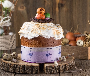 Pisanki, Babka, Kompozycja, Wielkanoc